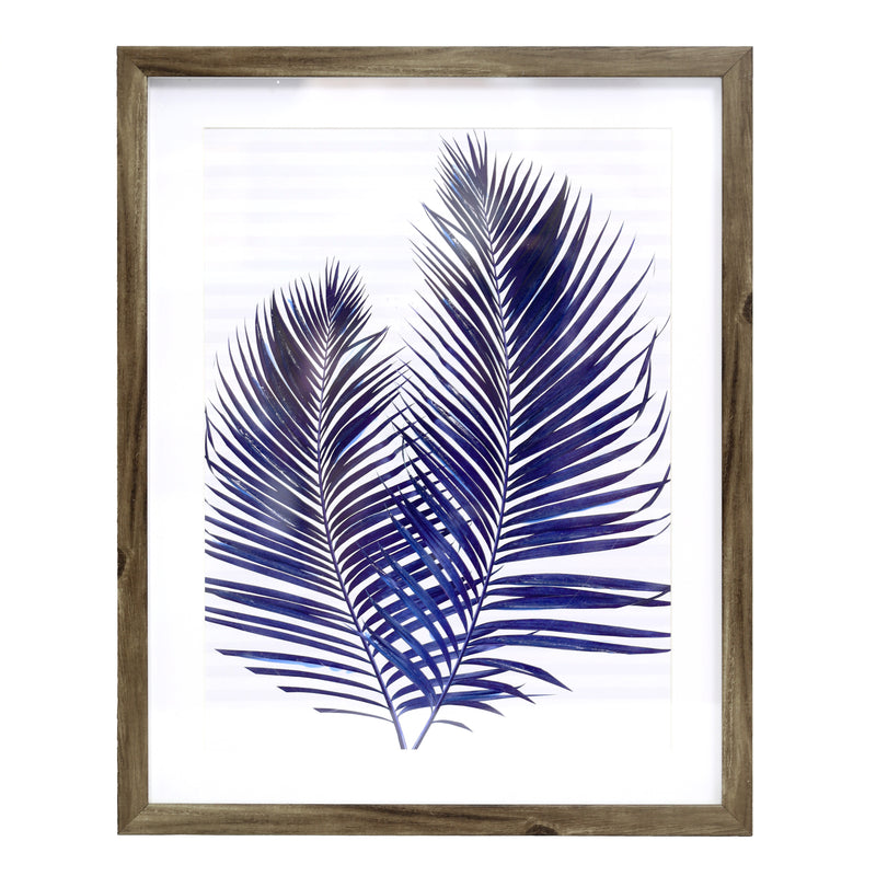 Soph Hamptons Palms Framed Art 44x54