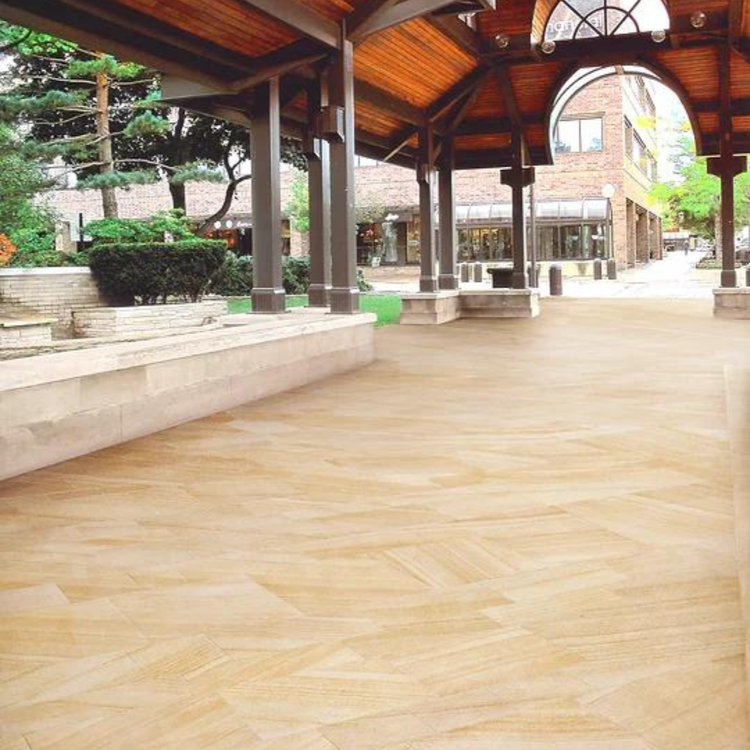 Nepean Sandstone Porcelain Pavers