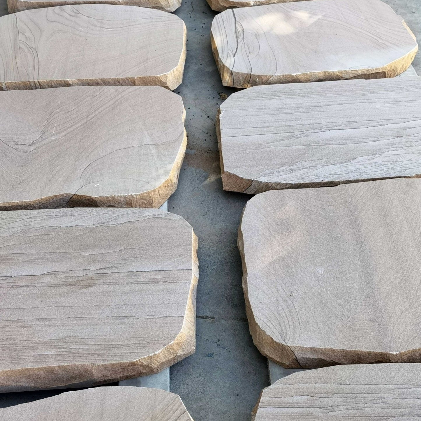 Organic Sandstone Steppers