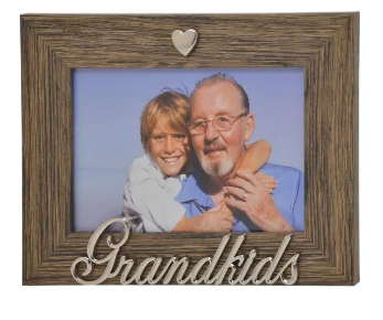 Silver Heart Photo frames 6x4