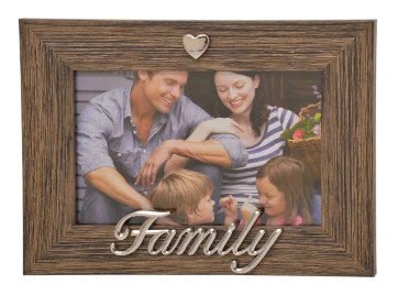 Silver Heart Photo frames 6x4