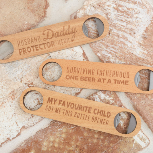 Dad Wooden Bottle Openers