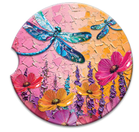 Ceramic Charming Car Coasters