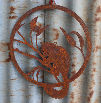 Silhouette Single Rings Rust