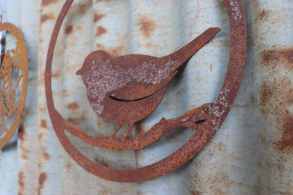 Silhouette Single Rings Rust