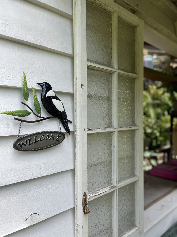 Magpie Welcome Wall Art