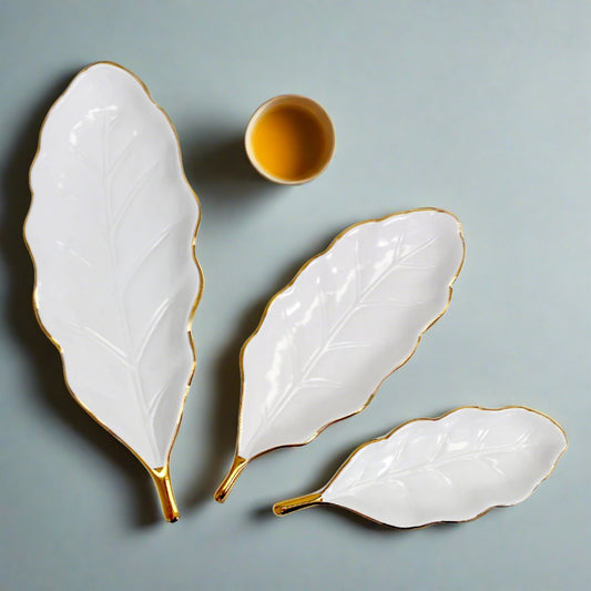 Tranquil Feather Tray Set