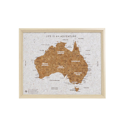 Travel Board Map Australia