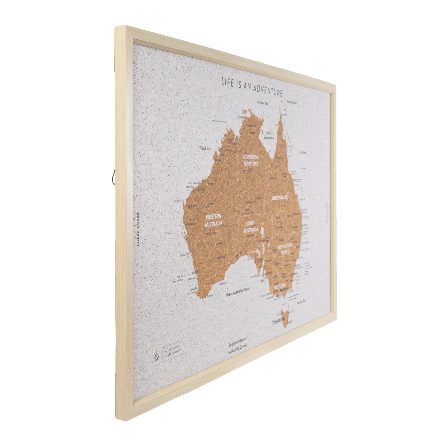 Travel Board Map Australia