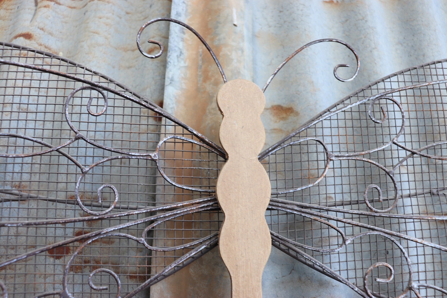 Timber Dragonfly Wall Art