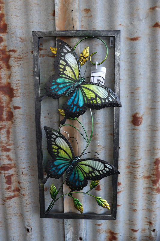 Twin Butterfly Wallart