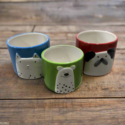 Colourful Animal Planters