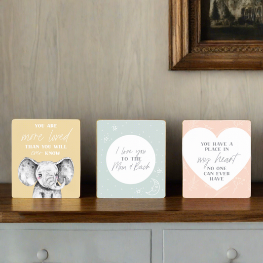 Baby Verse Plaques