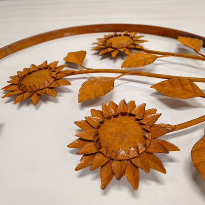 Rustic Sunflower Wall Art