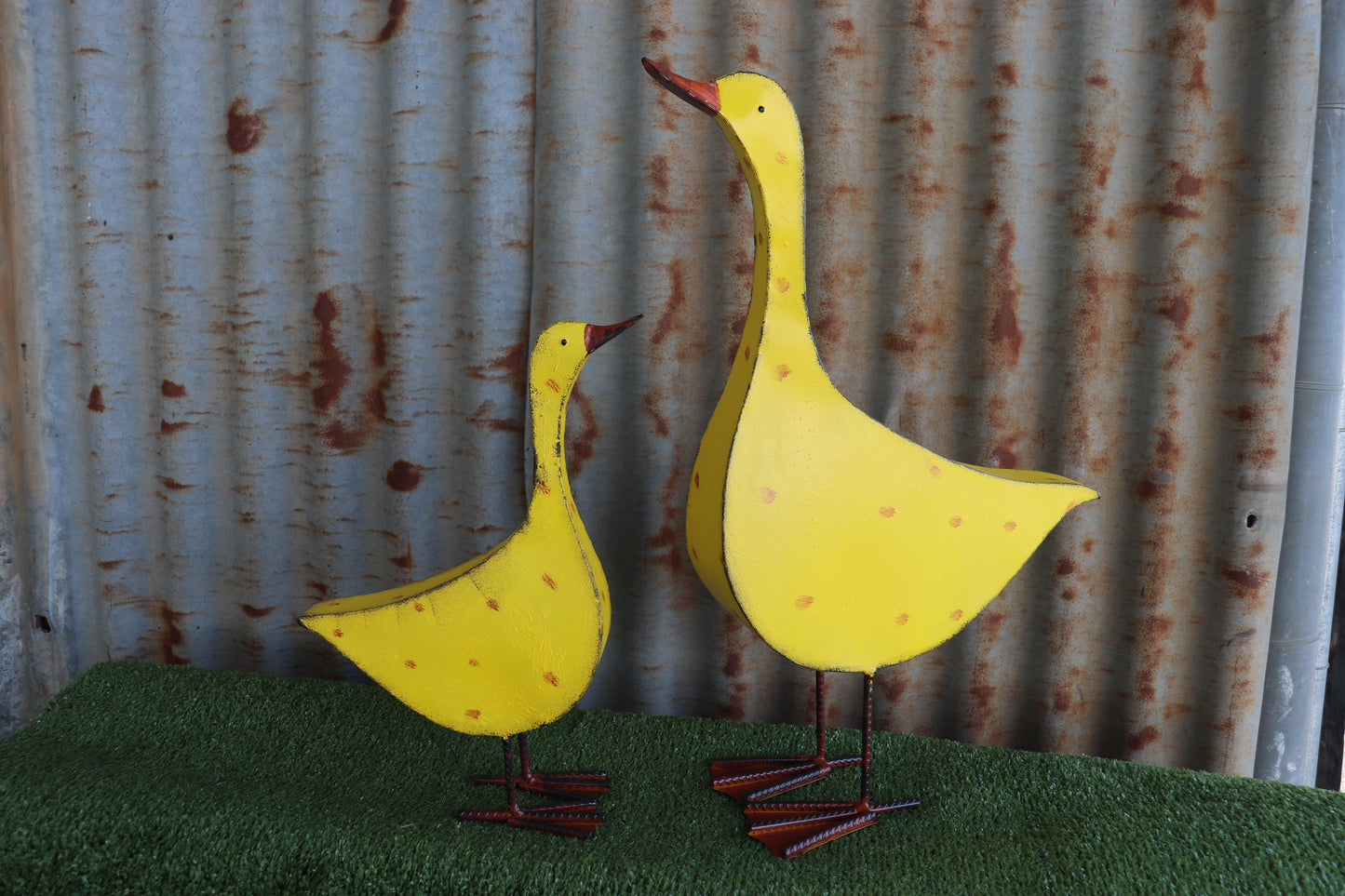 Yellow Duck Statues