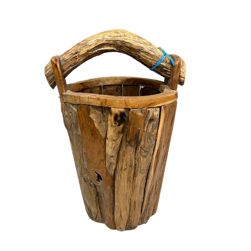 Akor Jati Wooden Bucket