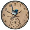 Blue Wren Clock