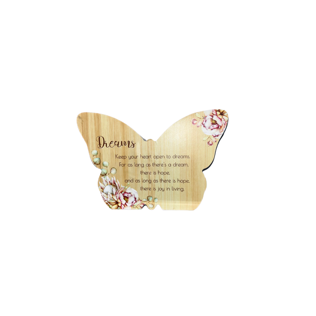 Bunch of Joy Butterfly Plaques