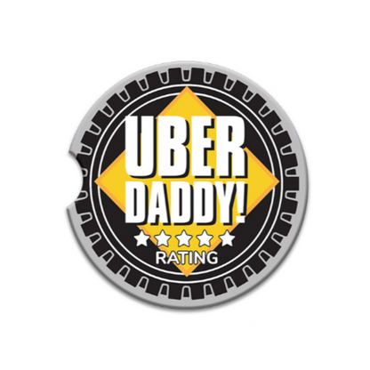 Ceramic Dad Car Coasters