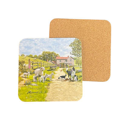 Collie & Sheep Coasters