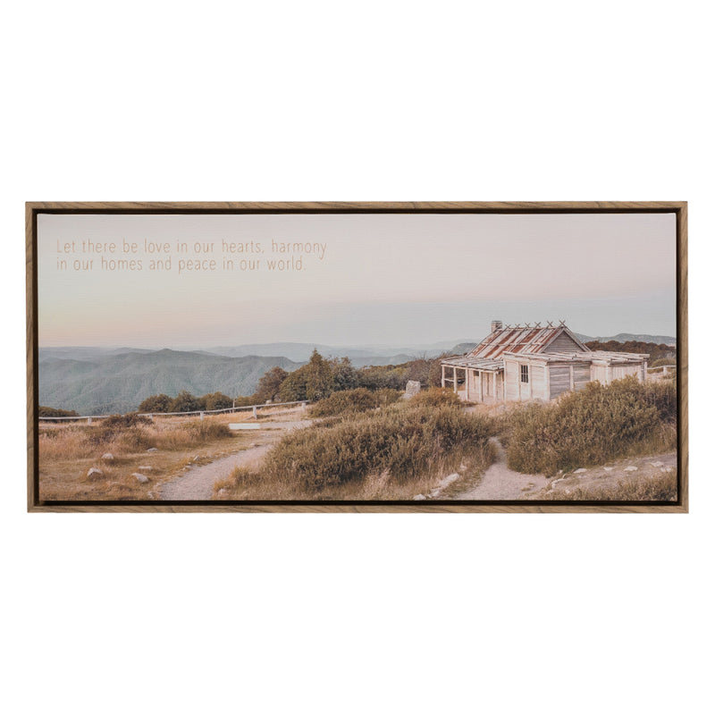Home Sweet Home Framed Canvas