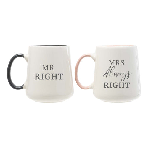 Mrs Always Right Mug Set