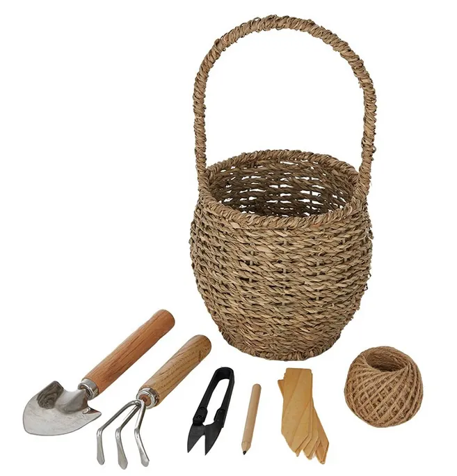 Peggy Garden Tool Set With Basket
