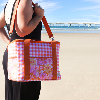 Retro Picnic Cooler Bag