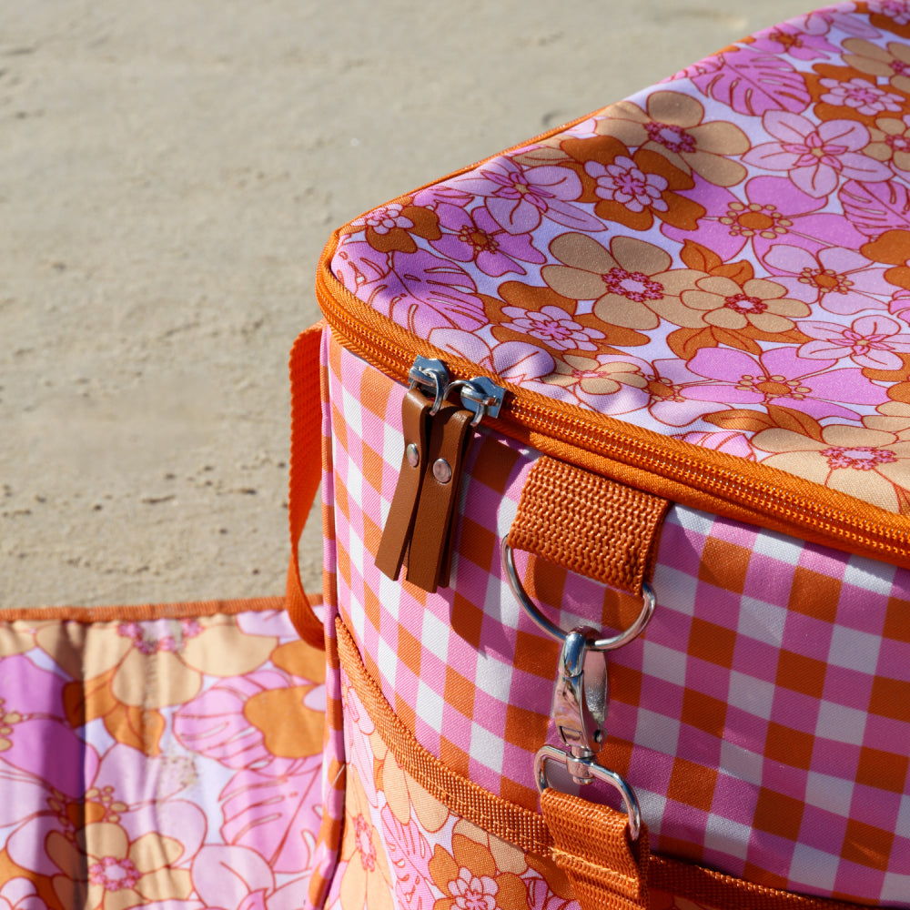 Retro Picnic Cooler Bag