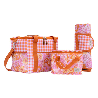 Retro Picnic Lunch Bag