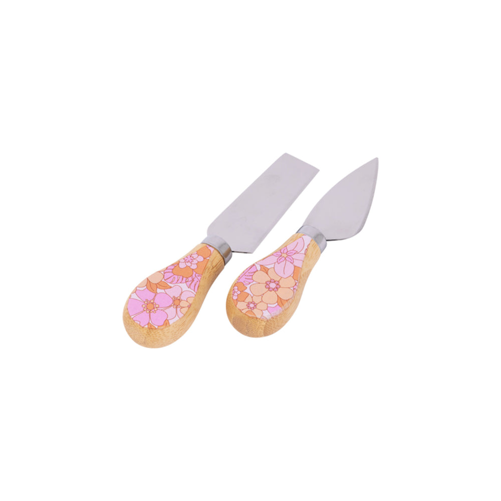 Retro Picnic Cheese Knife Set