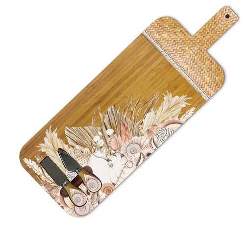 Bamboo Grazing Board with Knives