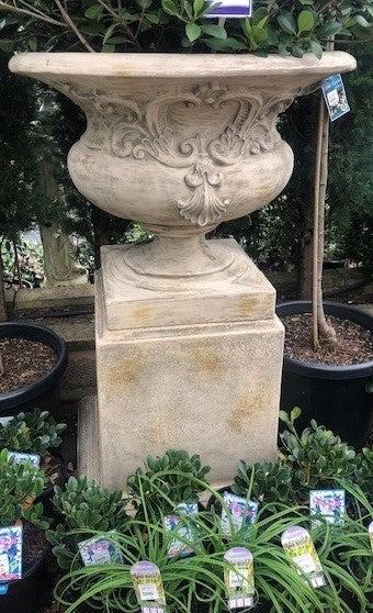 St Michelle Urn + Pedestal