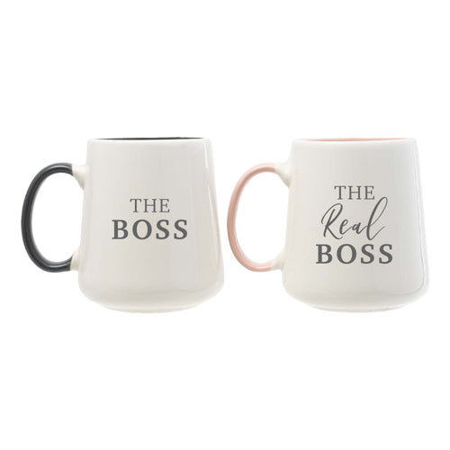 The Real Boss Mug Set
