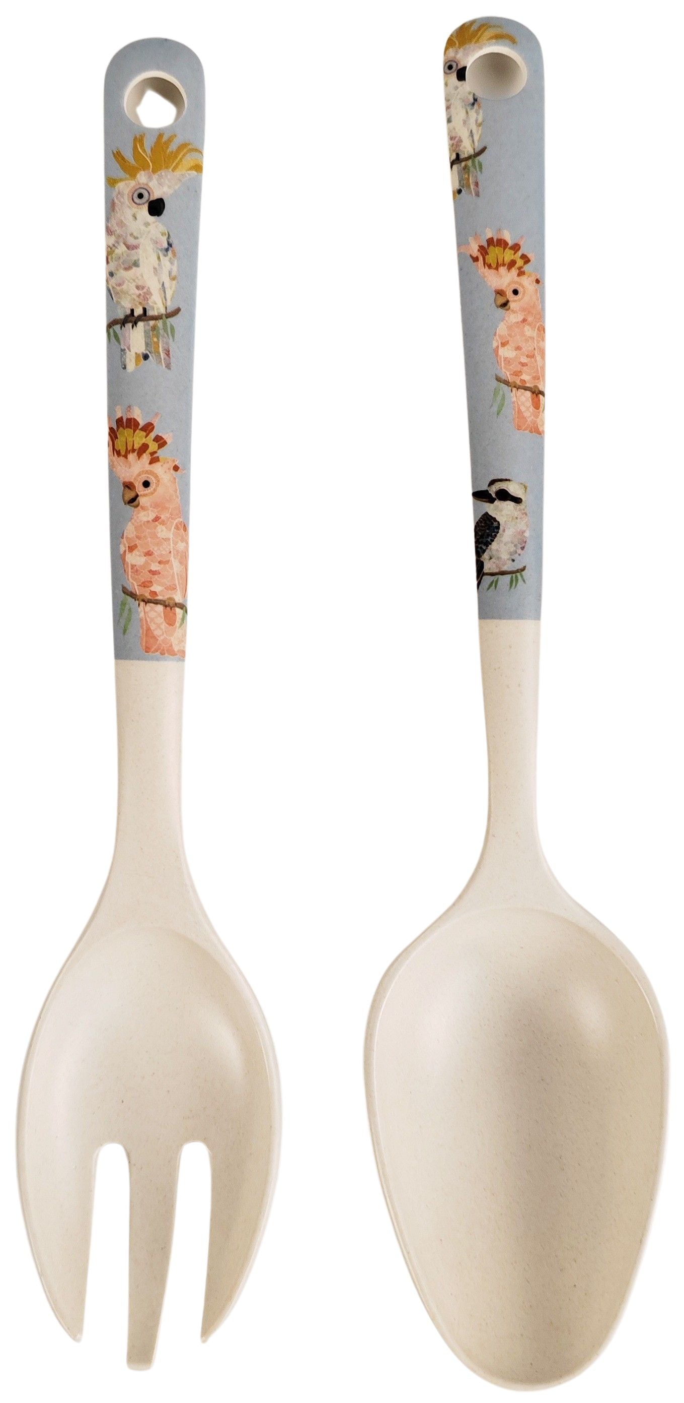 Frankie B Aussie Birds Salad Servers