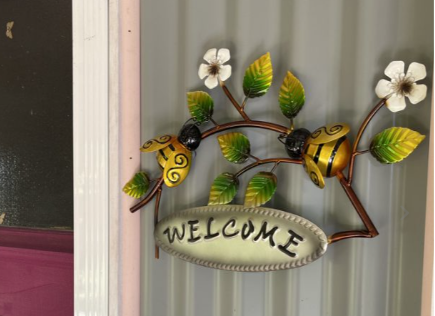 Bee Our Guest Wallhanging