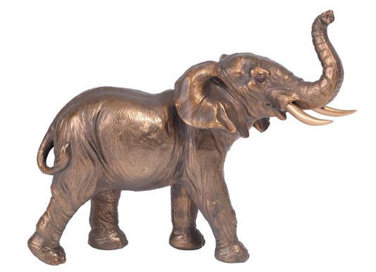 Large Bronze Elephant