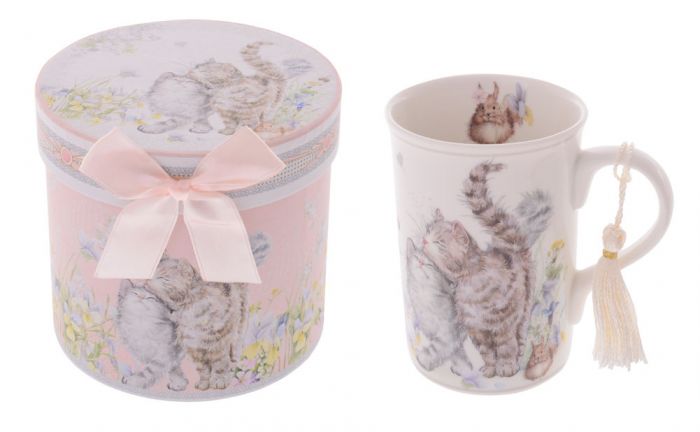 Cute Kittens Mug In Gift Box