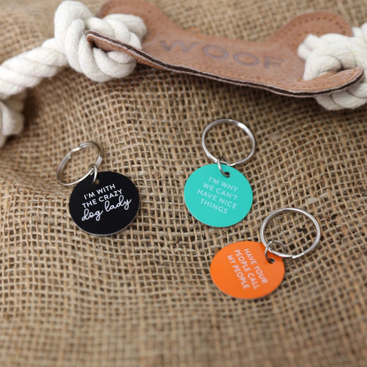 Colourful Pet Dog Tags