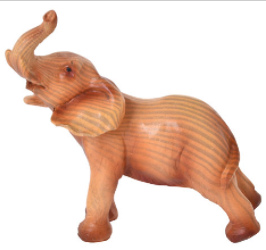 Carved Lucky Elephant