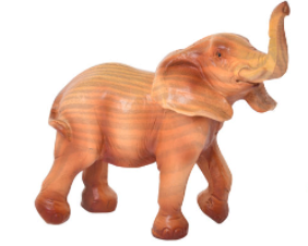 Carved Lucky Elephant