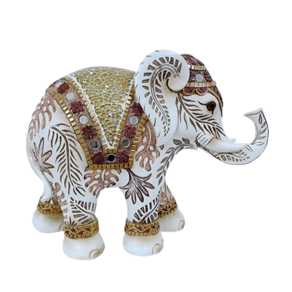 Mosaic Elephant Statues