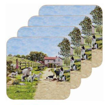 Collie & Sheep Coasters