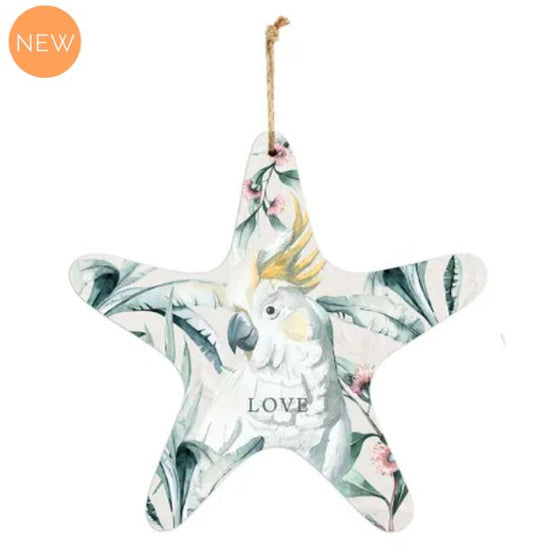 Fauna Tin Sign Star