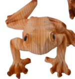 Carved Natural Frogs