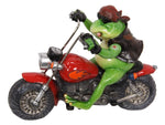 Biker Marble Frog Cruising