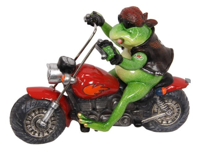 Biker Marble Frog Cruising