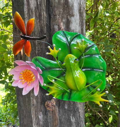 Frog on Lilly