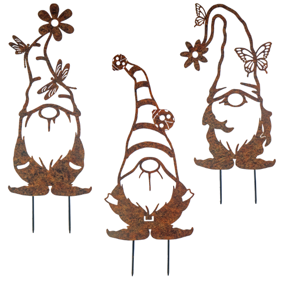 Gnome Garden Stakes