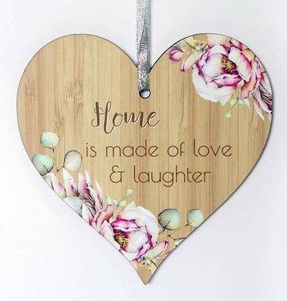 Bunch of Joy Hanging Heart Plaques